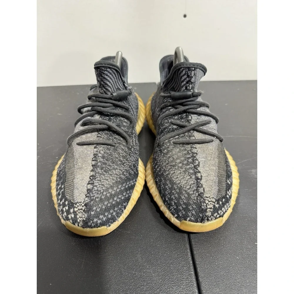Adidas Yeezy Boost 350 V2 Low Carbon‎ Size 8.5 FZ5000 Black Grey Kanye West Men